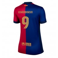 Zenski Nogometni Dres Barcelona Robert Lewandowski #9 Domaci 2024-25 Kratak Rukav